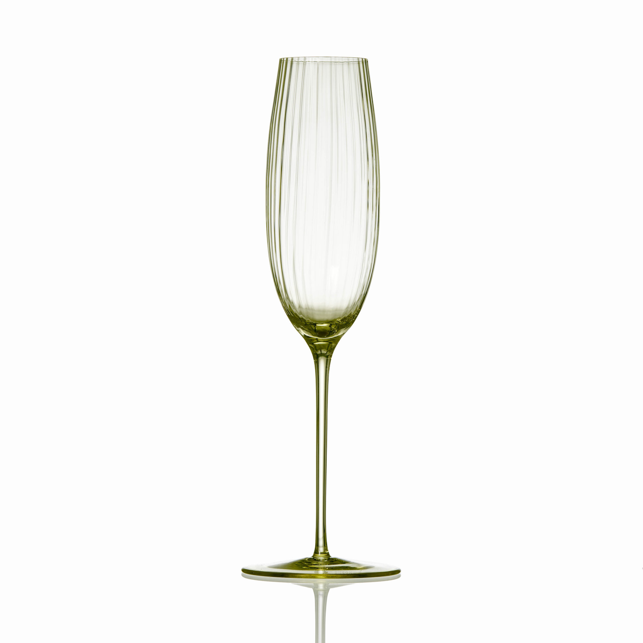 Květná 1794 sklenka na šampaňské, Citrín 270 ml