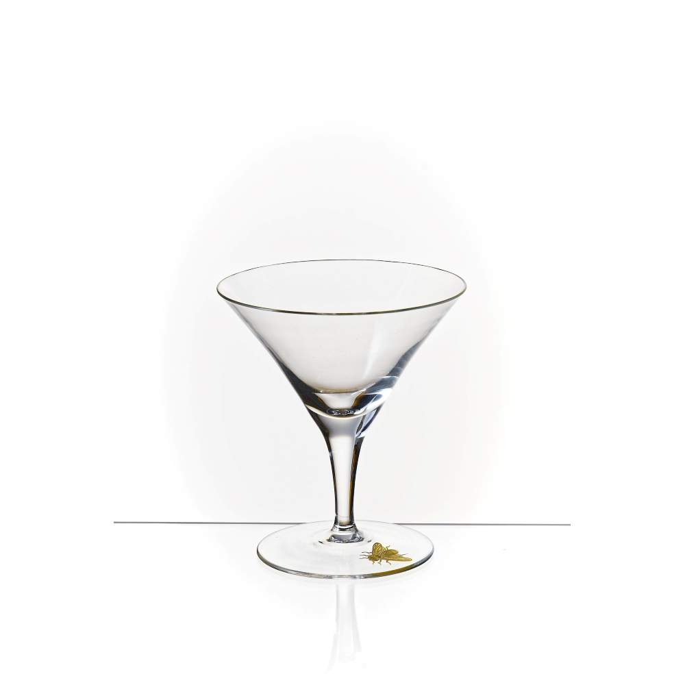 B26 sklenka na martini, malá 1 včela rytá 100 ml