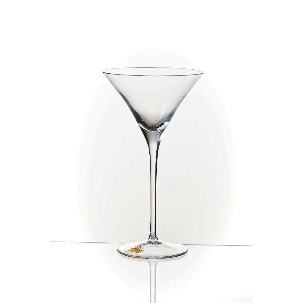 B26 sklenka na martini, vysoká 1 včela rytá 100 ml