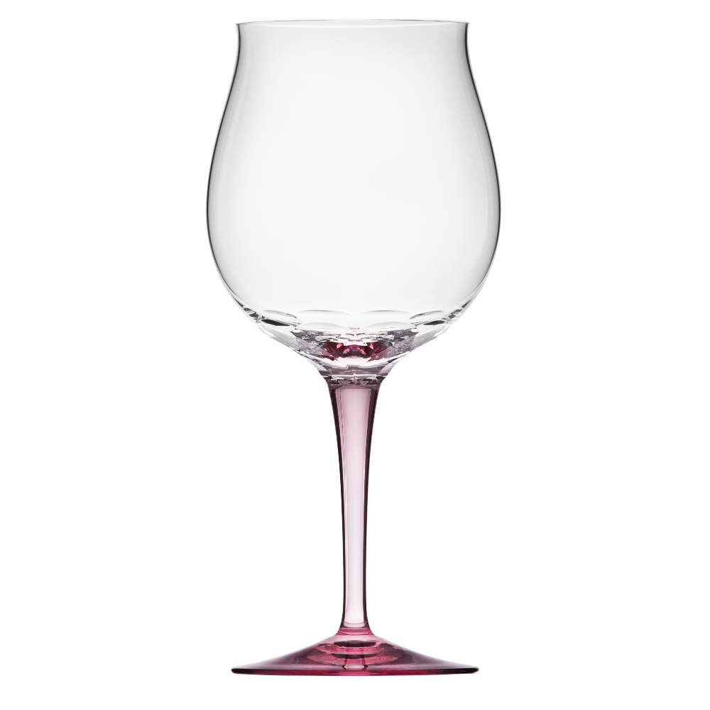 Moser sklenka na červené víno broušené hrany, Rosalín 870 ml