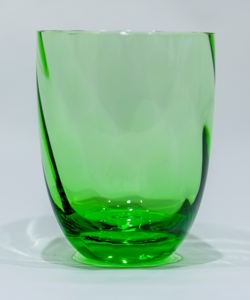 Květná 1794 sklenka na nealkoholické nápoje, Světle zelená 200 ml