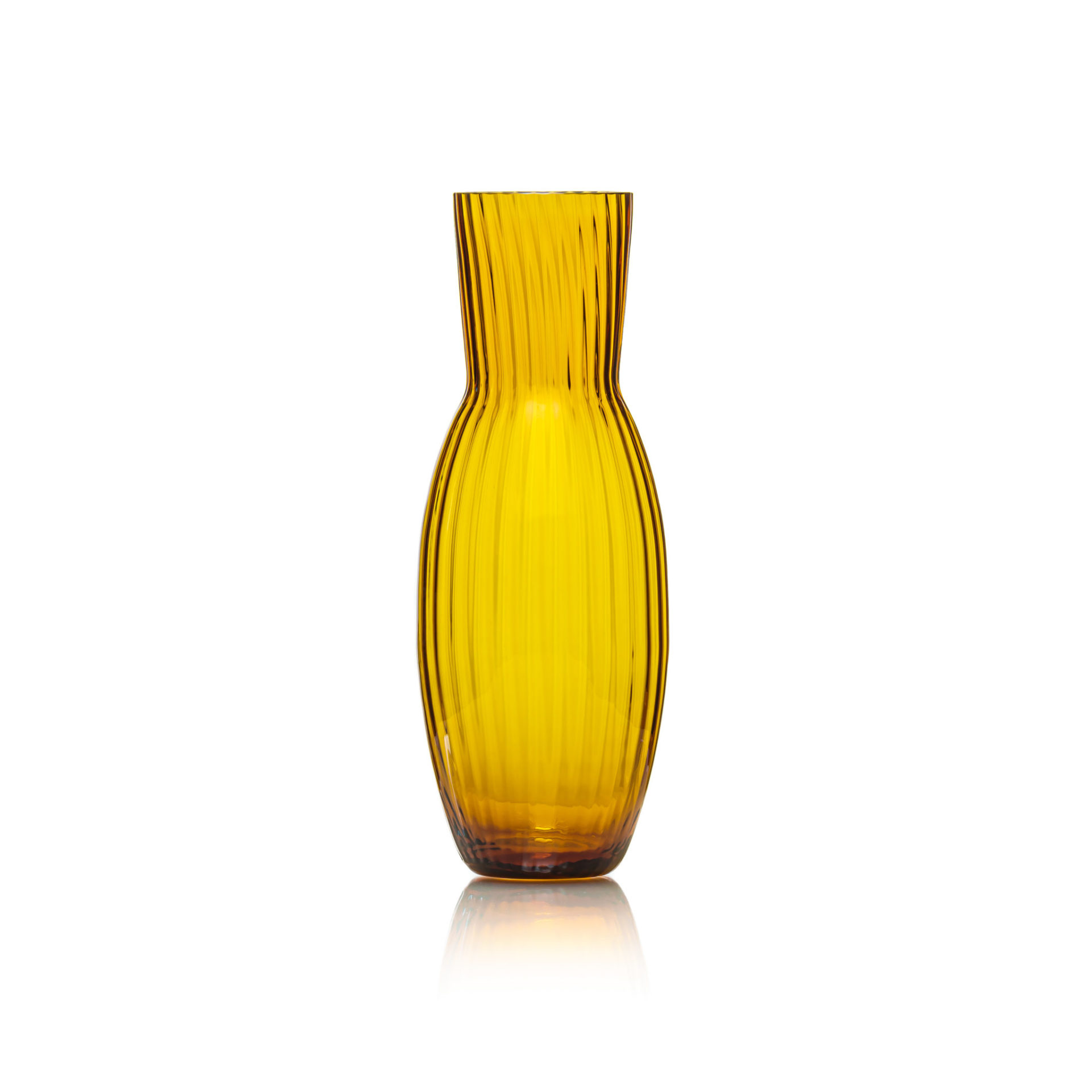 Květná 1794 karafa nebo váza, Amber 1350 ml