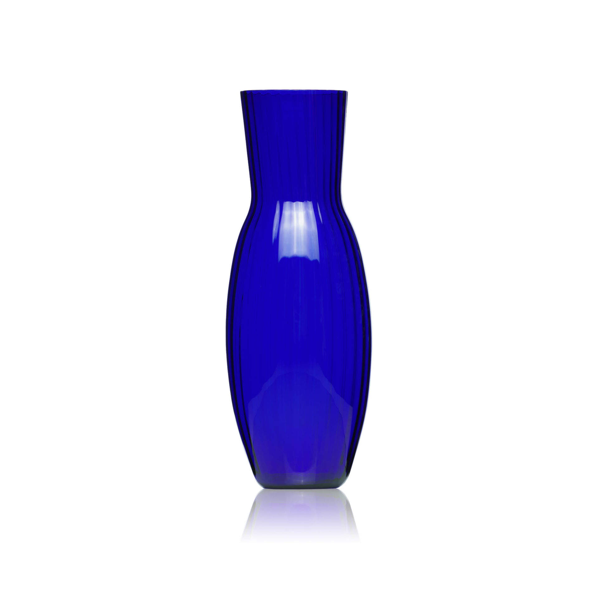 Květná 1794 karafa nebo váza, Tmavě modrá 1350 ml