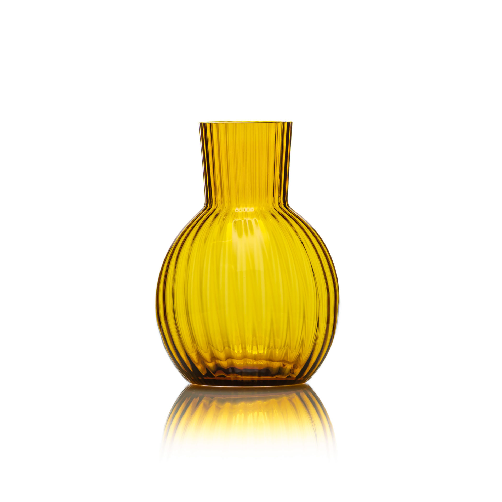 Květná 1794 dekantér, karafa, váza, Amber 1900 ml