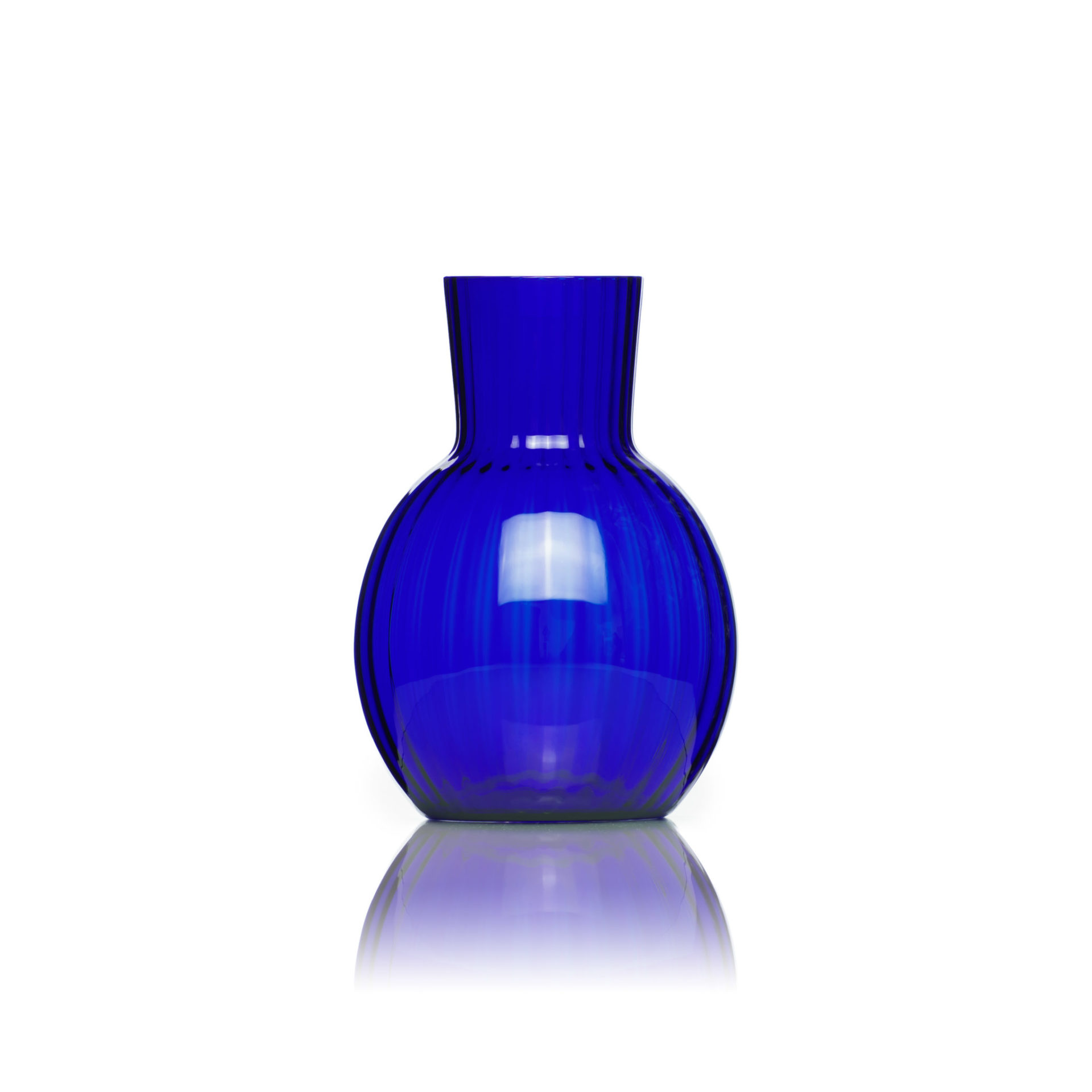 Květná 1794 dekantér, karafa, váza, Tmavě modrá 1900 ml